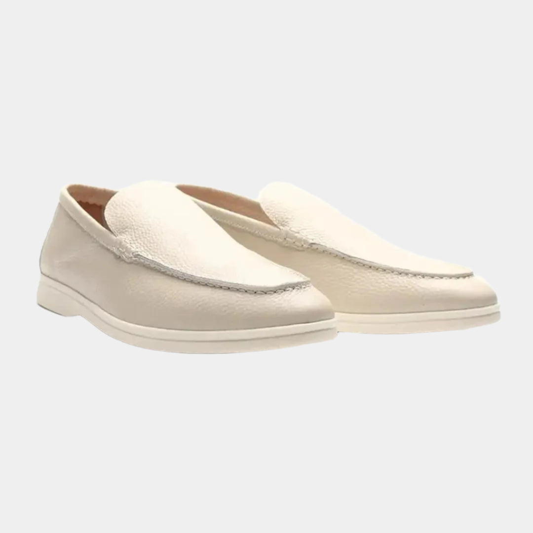 Luxurious Cowhide Leather Loafers