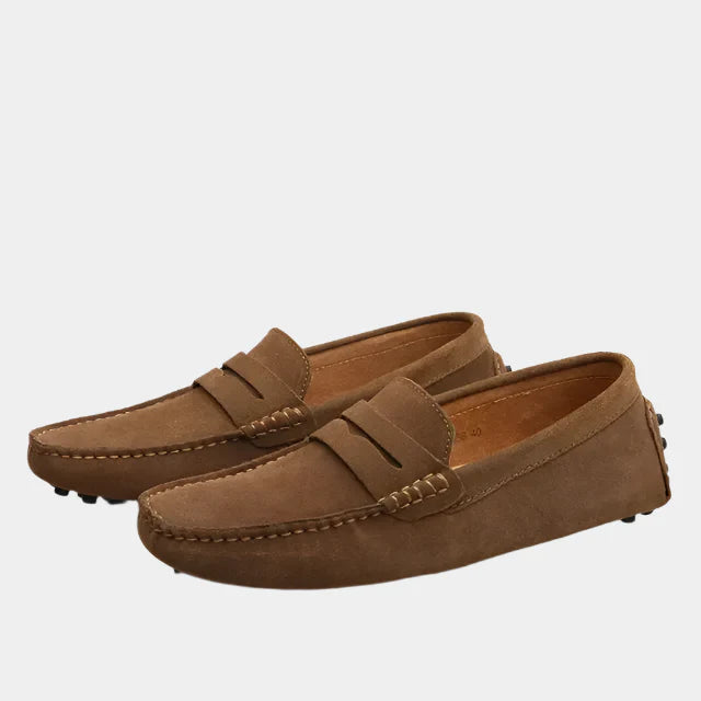 Timeless Suede Slip-Ons