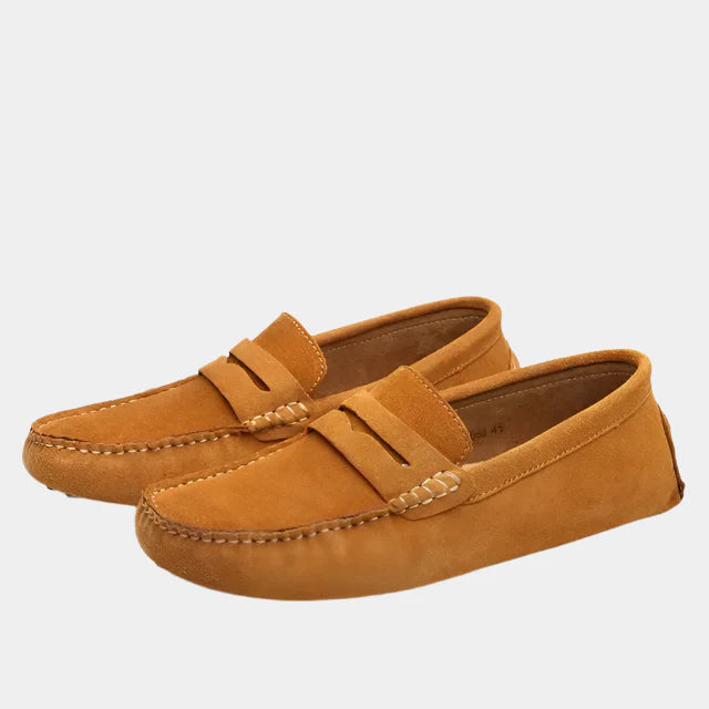 Timeless Suede Slip-Ons