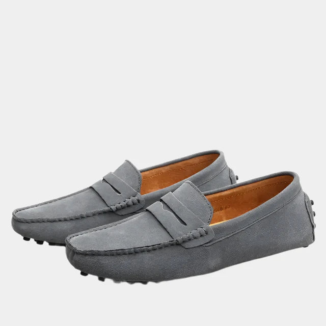 Timeless Suede Slip-Ons