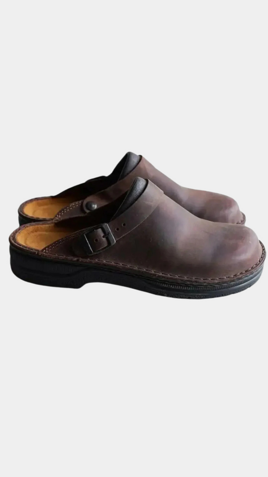 Regal Leather Clogs